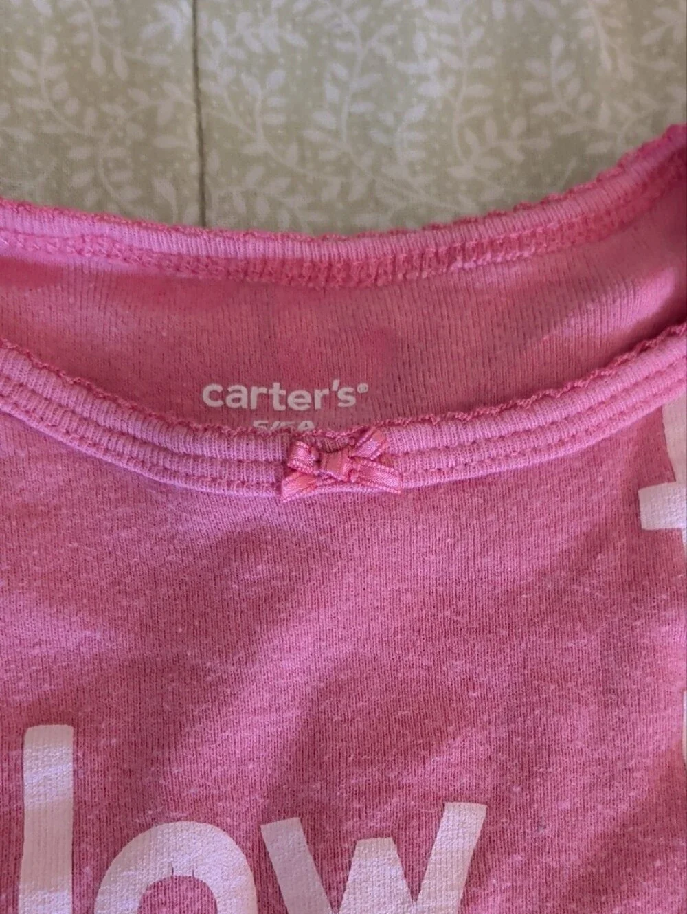 Kids Pink Graphic Pajama Set